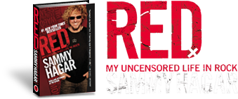 RED - MY UNCENSORED LIFE IN ROCK - SAMMY HAGAR